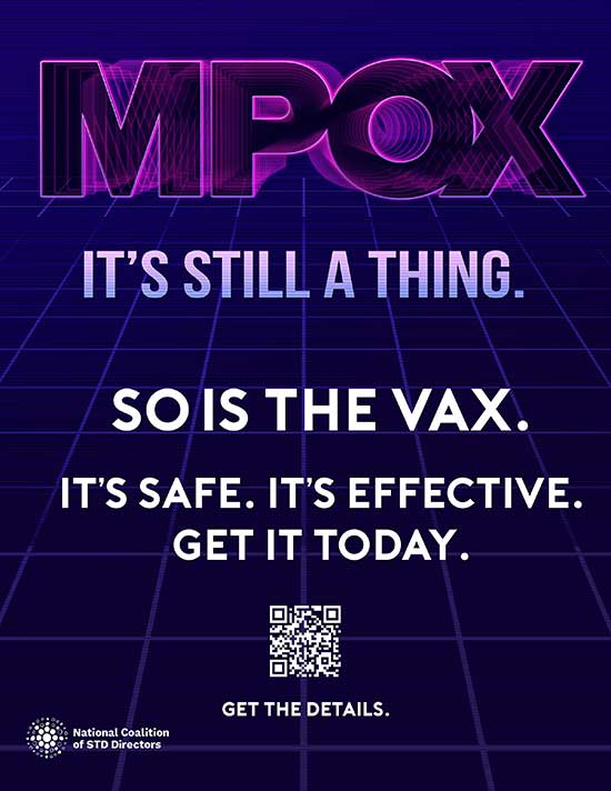 MPOX It's Still A Thing flyer